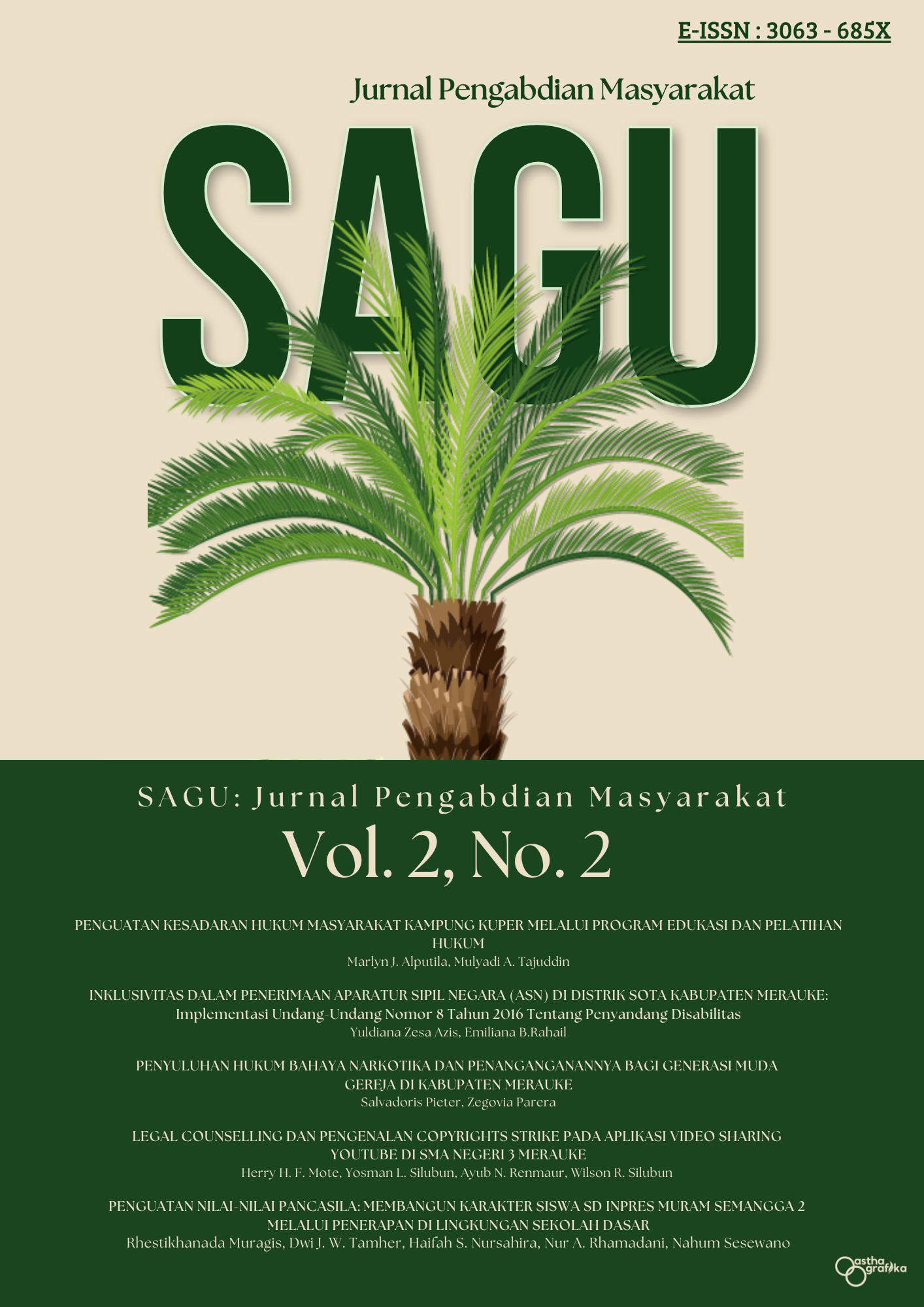Lihat Vol 2 No 2 (2025): SAGU - JURNAL PENGABDIAN MASYARAKAT